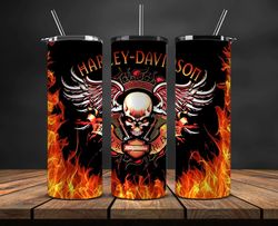 harley tumbler wrap , motor harley digital tumbler wrap png 12