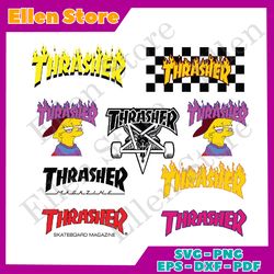 new thrasher logo bundle