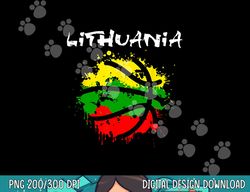 lithuania basketball abstract - lithuania strong basketball  png, sublimation copy