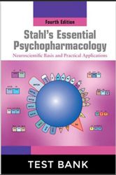 stahl s essential psychopharmacology 4th edition test bank