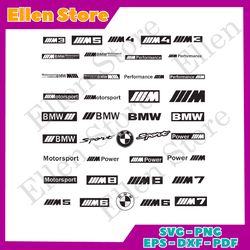 40 bmw art vector bundle svg, brand svg, bayerische motoren werke svg, bmw svg, bmw logo svg, motorsport svg, performanc