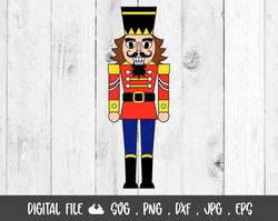 nutcracker svg, nutcracker layered file, nutcracker clipart, palace guard svg, holiday clipart, christmas ballet, toy so