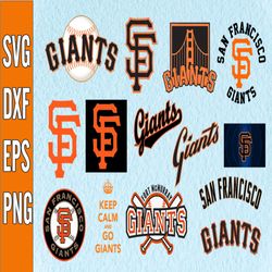 bundle 14 files san francisco giants baseball team svg, san francisco giants svg, mlb team svg, mlb svg, png, dxf, eps,