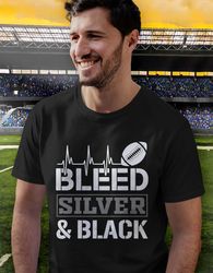 i bleed silver and black svg, raiders svg, raiders bleed png, raiders bleed svg, raiders file for cricut
