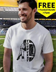 football player svg, football name svg, football half player svg, football svg, football team svg, half player svg