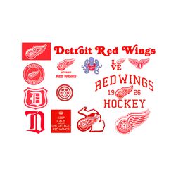 detroit red wings d logo