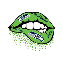 seattle seahawks inspired lips svg, sport svg, seattle seahawks svg, sexy lips svg, seattle seahawks logo svg, seattle s