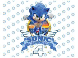 personalized thunder light sonic birthday png, the hedgehog png, custom named age thunder light png, digital download