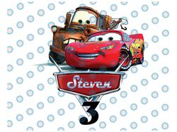 personalized disney cars birthday png , cars birthday png , custom name age disney cars raglan option png, cars personal