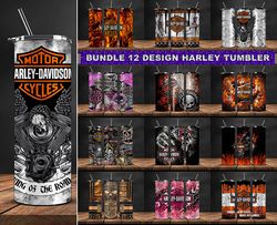 harley tumbler wrap , motor harley digital tumbler wrap png 04