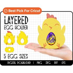 easter egg svg, layered egg holder svg, chick chicken svg, easter egg basket svg, dxf, egg stand template, easter chocol