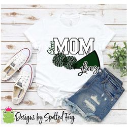 lions cheer mom svg/png