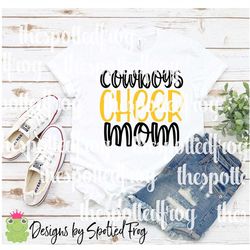 cowboys cheer mom svg/png