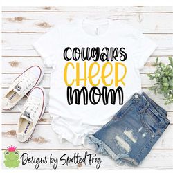 cougars cheer mom svg/png