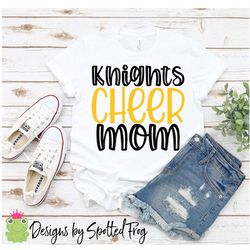 knights cheer mom svg/png