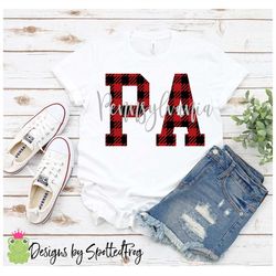 pennsylvania buffalo plaid svg/png