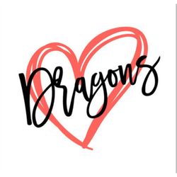 dragons heart svg