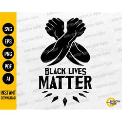 black lives matter svg | black panther salute svg | african american | cricut cutting file | clipart vector digital down