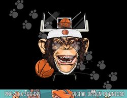 monkey basketball monkey lovers basketball player  png, sublimation copy