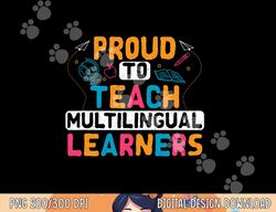 Multilingual Teacher Linguist Language ESL Teaching  png, sublimation copy