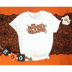 Spooky Season Shirt, Halloween Pumpkin Shirt, Happy Halloween Shirt, Halloween Party Gift, Ghost Halloween Shirt, Funny