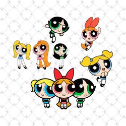 powerpuff girls svg bundle, trending svg, superhero girl svg, cartoon svg, bubbles powerpuff , superhero svg, bubbles po