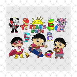 ryans world svg bundle, trending svg, ryans world svg, ryan svg, ryans toy svg, ryans world clipart, ryan kaji svg, ryan