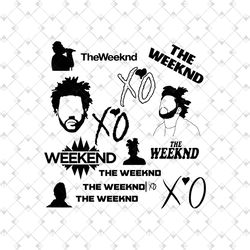 the weekend vector bundle, the weekend svg, the weekend silhouette, rapper vector,the weekend png, the weekend gifts, sv