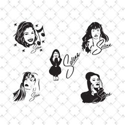 selena quintanilla bundle svg, selena svg, selena quintanilla svg, selena bundle, selena quintanilla designs, selena cli