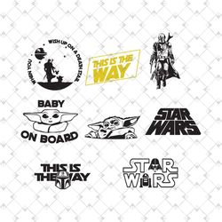 star wars bundle svg, star wars svg, star wars bundle, star wars logo, star wars clipart, star wars vector, baby yoda sv