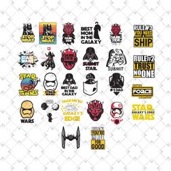 star wars bundle svg, star wars svg, star wars bundle, star wars logo, star wars clipart, star wars vector, mandalorian