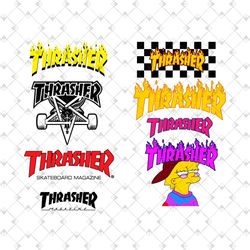 new thrasher logo svg, trending svg, fashion brand logo clipart, thrasher logo, thrasher svg,thrasher logo brand, logo f