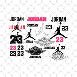 jordan logos svg bundle, trending svg, jordan svg, jordan 23 svg, jumpman logo, air jordan svg, michael jordan svg, air