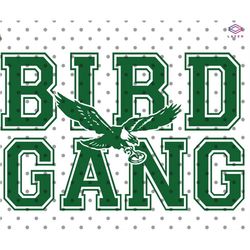 bird gang eagle svg png football eagles philly retro philadelphia digital download