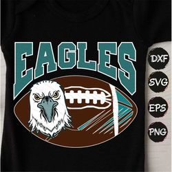 eagle svg, eagles svg mascot, eagles png, eagles svg cut file, svg for cricut, school spirit svg, eagles football team s