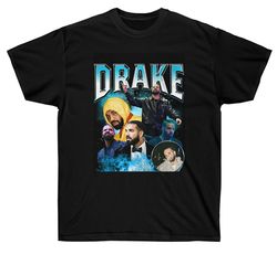 vintage bootleg drake rap t-shirt, rapper shirt, unisex ultra cotton tee, drake tshirt