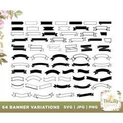 banner svg, banner svg bundle, banner clipart, banner png, banner vector, banner outline, ribbon svg, ribbon banner svg,