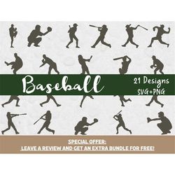 baseball svg, baseball clipart, sports clipart, svg files for cricut, baseball silhouettes, baseball png, baseball playe