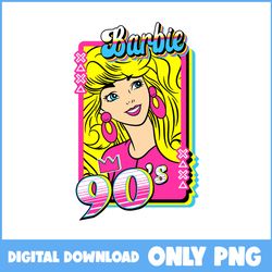 barbie girl png, barbie png, barbie movie png, barbie princess png, cartoon png - instant download