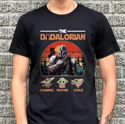personalized the dadalorian shirt, the dadalorian shirt, father