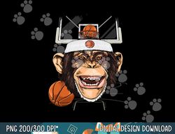 monkey basketball monkey lovers basketball player  png, sublimation copy