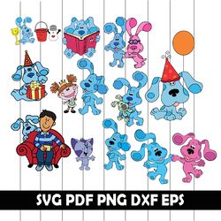 blues clues svg, blues clues clipart, blues clues png, blues clues dxf, blues clues digital clipart, blues clues art