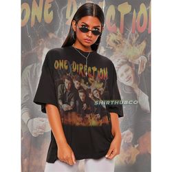 one direction vintage 90s shirt, heavy metal direction t-shirt, one direction metal shirt, vintage classic retro shirt