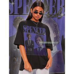spencer reid vintage shirt - spencer reid criminal minds bootleg 90s retro t-shirt