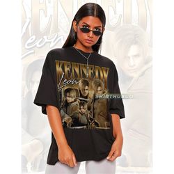 leon s. kennedy shirt, limited leon s. kennedy vintage t-shirt, leon gift for women and man unisex t-shirt