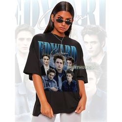 edward cullen vintage 90s bootleg classic graphic tshirt | robert pattinson retro bootleg rap shirt | twitlight movie gr