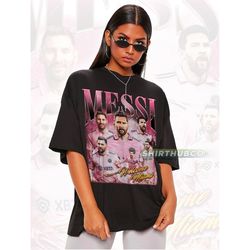 lionel messi shirt, messi miami shirt, football soccer shirt, classic 90s graphic unisex tee, vintage bootleg gift