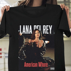 lana del rey american whore 2023 cover t-shirt