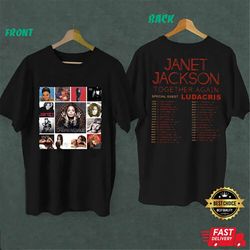 janet jackson together again tour 2023 t-shirt, janet jackson shirt fan gifts, janet jackson 2023 tour shirt, janet jack