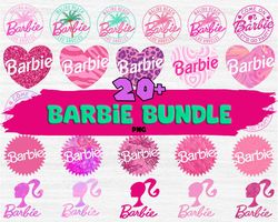 barbie logo bundle png, barbie bundle png, barbie png, barbie doll png, cartoon png, bundle file - digital download